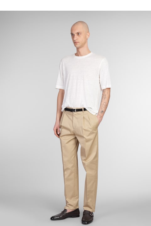 Lardini Pants for Men Lardini Pants In Beige Cotton