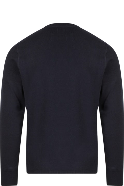 C.P. Company Sweaters for Men C.P. Company Blue Cotton Knitwear