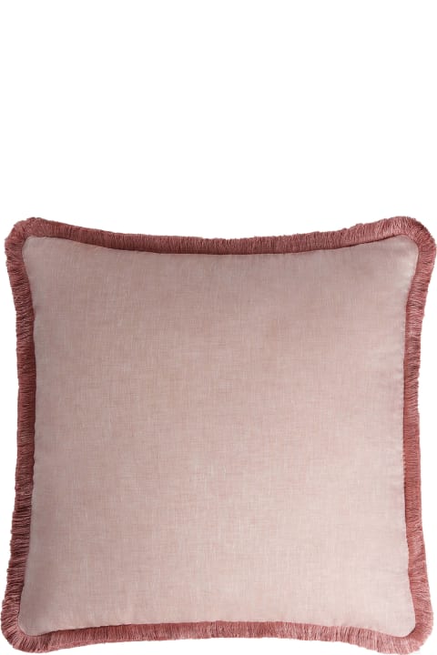 Happy Linen Pillow