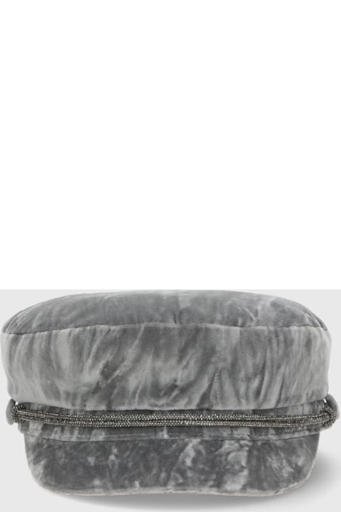 Homeware Borsalino Velvet Brest Cap