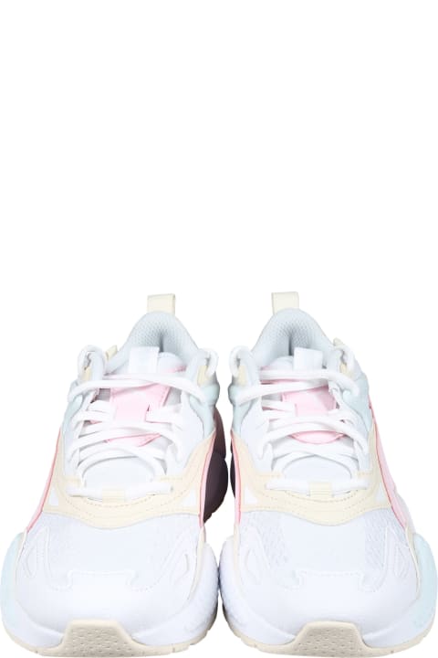 ガールズ Pumaのシューズ Puma Rs-x Efekt White Low Sneakers For Girl