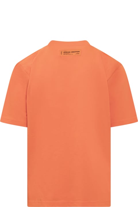 HERON PRESTON ملابس علوية لـ القسم الرجالي HERON PRESTON Hpny Embroidery T-shirt