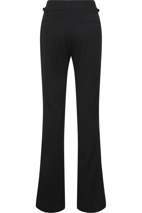 Fashion for Women Tom Ford Black Flared Trousers In Grain De Poudre Tom Ford Woman