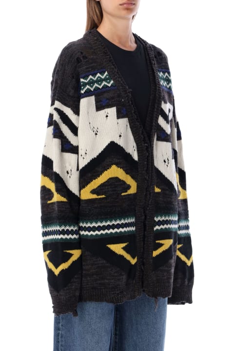 Jacquard Cardigan