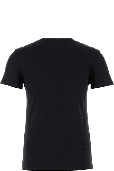 Max Mara Black Cotton Papaia T-shirt