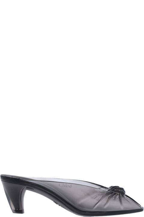 Chloé Mules "jelly"