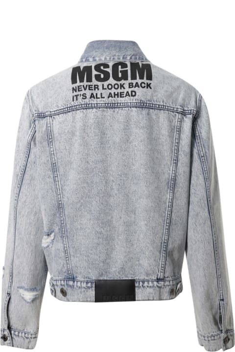 Fashion for Men MSGM Denim Jacket MSGM