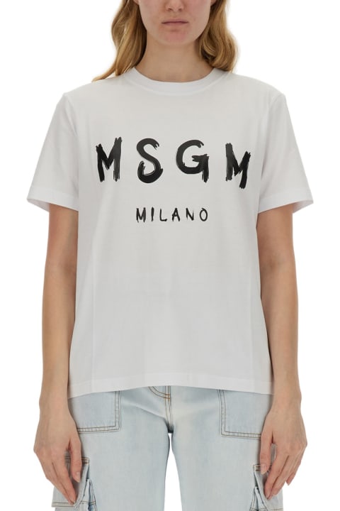 MSGM for Women MSGM T-shirt Con Logo