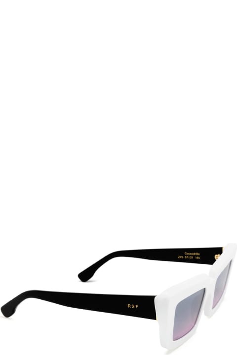 ウィメンズ RETROSUPERFUTUREのアイウェア RETROSUPERFUTURE Coccodrillo White Sunglasses
