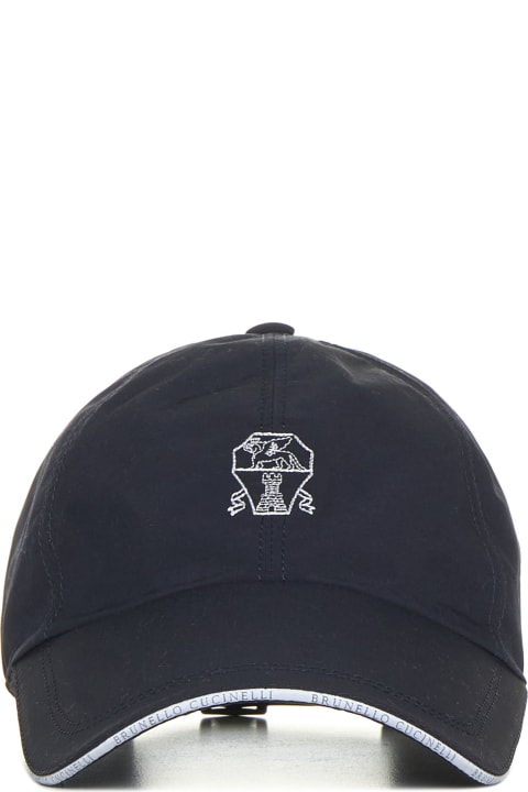 Brunello Cucinelli Hats for Men Brunello Cucinelli Baseball Hat