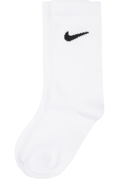Underwear for Boys Nike White Set For Kids With Swoossh