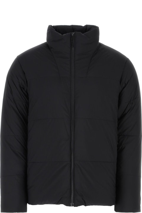 Black Nylon Down Jacket
