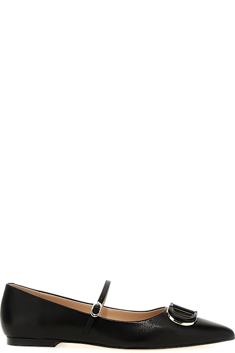 Homeware TwinSet 
oval T
 Ballet Flats