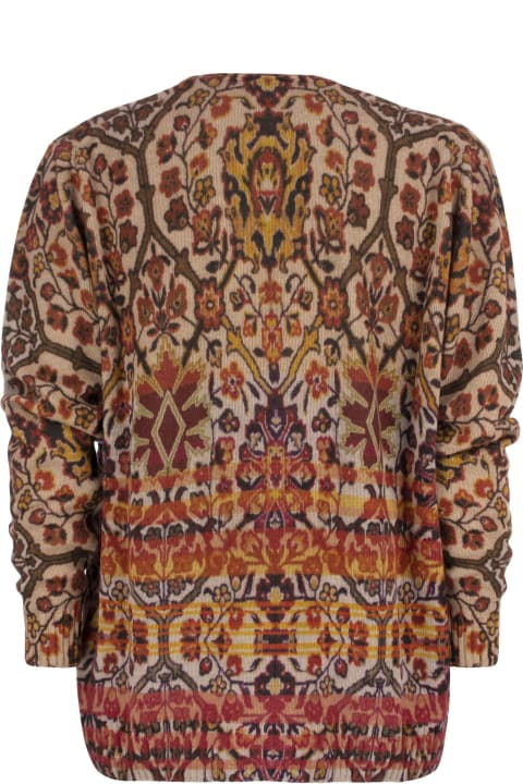 Etro Sweaters for Women Etro Virgin Wool Sweater With Print