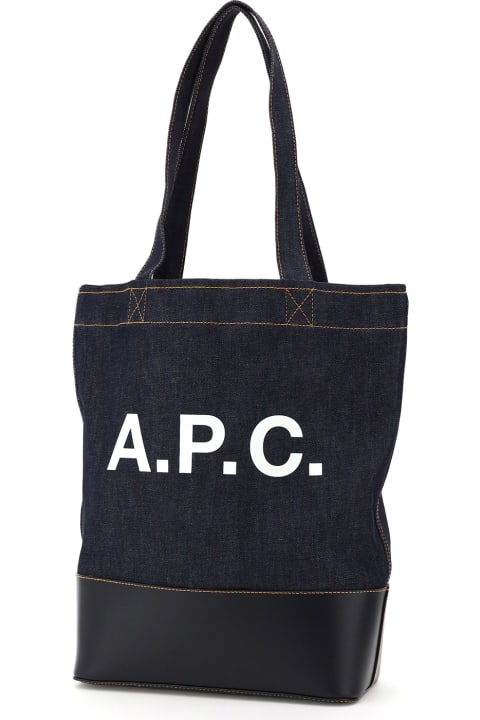 A.P.C. for Men A.P.C. Axelle Denim Tote Bag