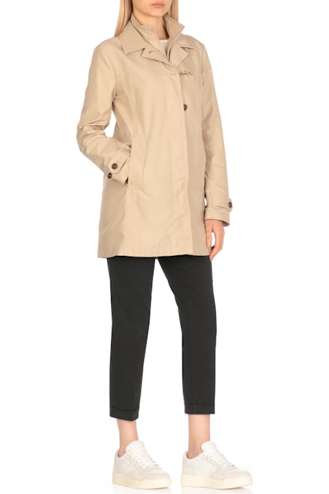 Fay Coats & Jackets for Women Fay Virginia Morning Double Front+gancio Jacket