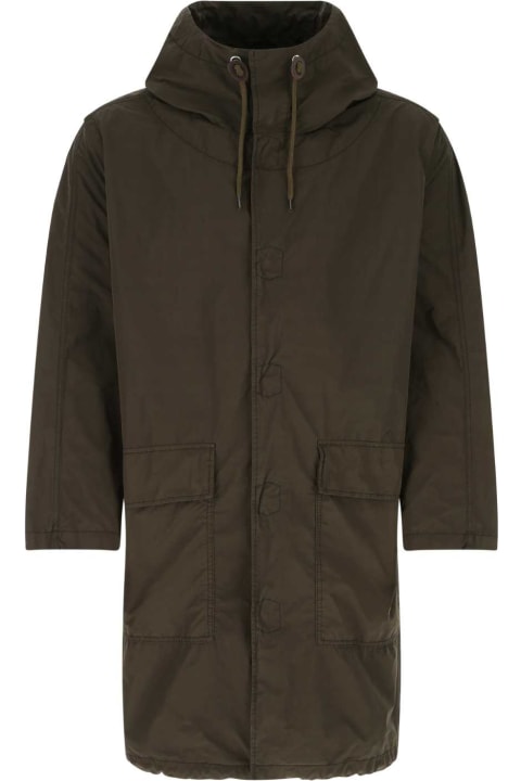 Aspesi Coats & Jackets for Men Aspesi Mud Polyester Blend Parka