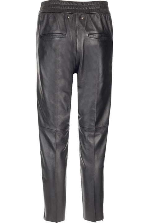 Nappa Leather Jogger Pants