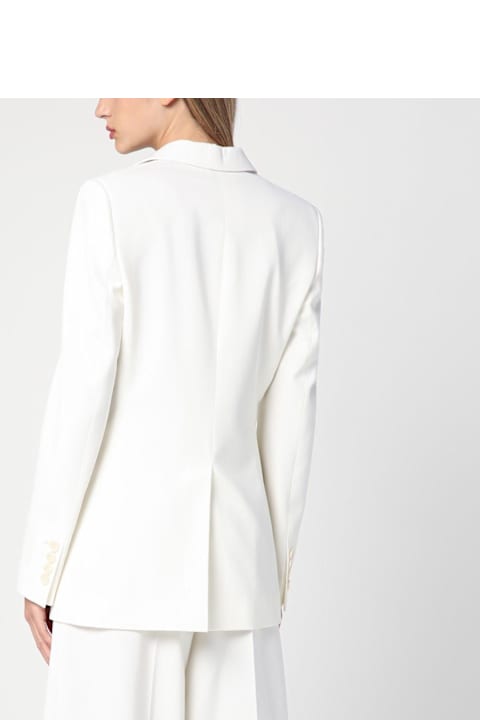 Stella McCartney for Women Stella McCartney Ivory Wool Single-breasted Jacket