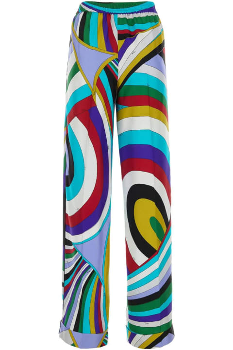 Pucci for Women Pucci Printed Silk Pant