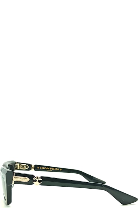 【送料&関税込】Chrome Hearts Cliterally - Black / 18k Gold Chrome Hearts Cliterally - Black / 18k Gold Sunglasses