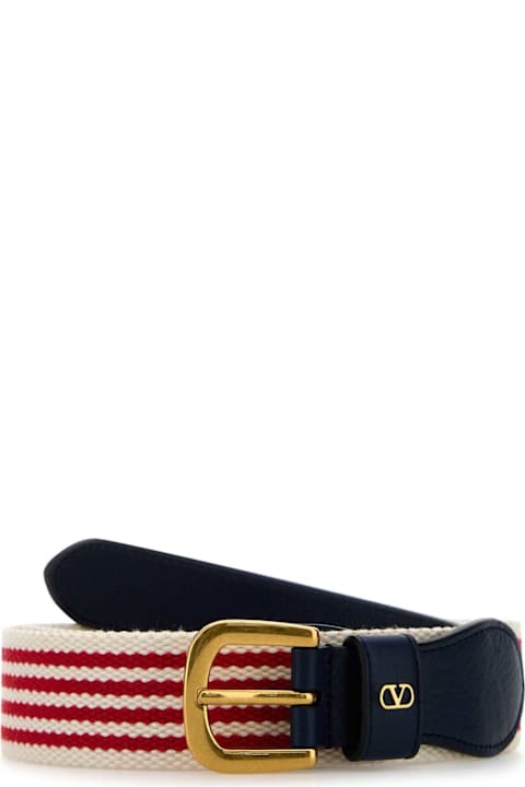 Valentino Garavani for Kids Valentino Garavani Embroidered Fabric Belt