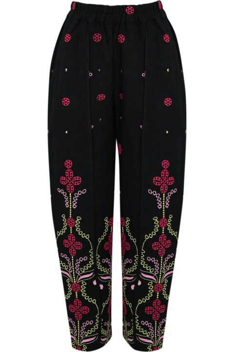 Charo Ruiz Pants & Shorts for Women Charo Ruiz Lya Trousers In Cotton And Linen