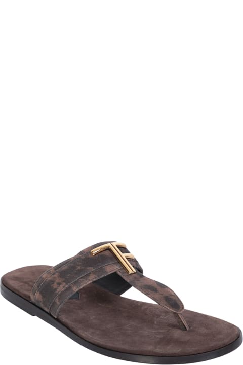 Tom Ford Other Shoes for Men Tom Ford Suede Sandals