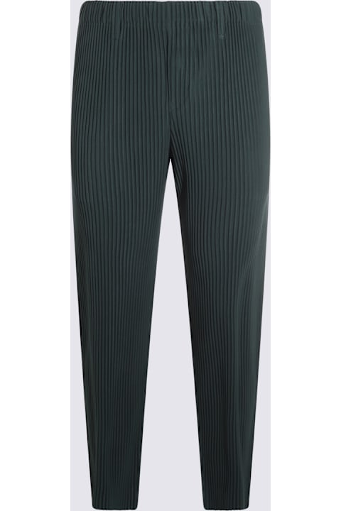 Homme Plissé Issey Miyake for Men Homme Plissé Issey Miyake Green Pants