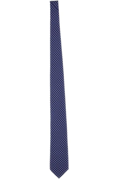 Ties for Men Ferragamo Mushroom Printed Tie