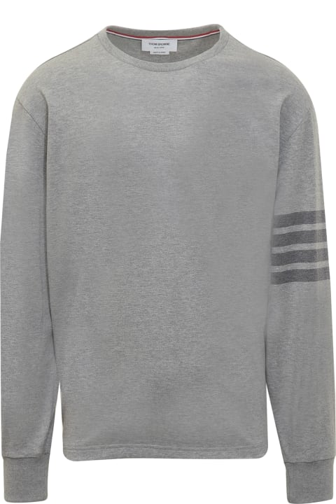 Fleeces & Tracksuits for Men Thom Browne Rugby 4-bar T-shirt