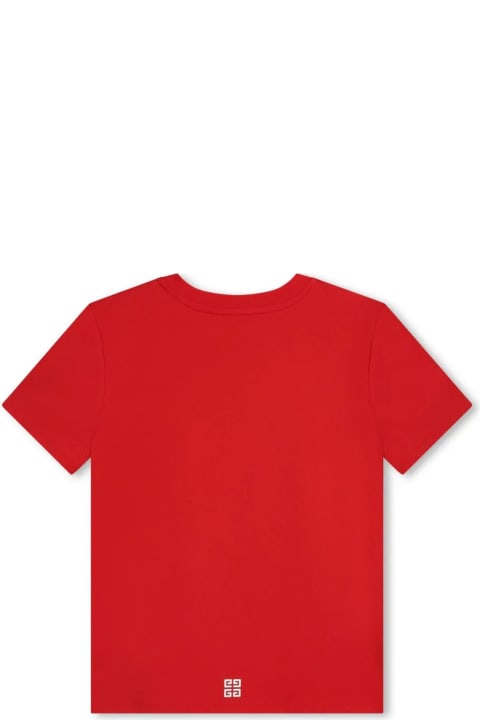 Givenchy T-Shirts & Polo Shirts for Boys Givenchy Givenchy Kids T-shirts And Polos Red