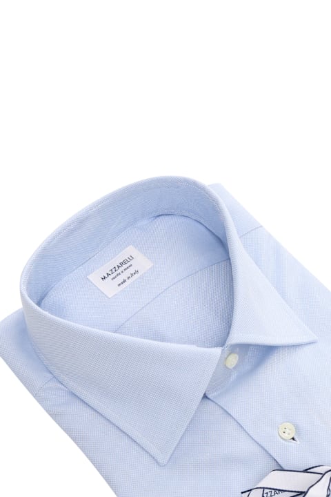 Mazzarelli قمصان لـ القسم الرجالي Mazzarelli Slim Fit Shirt