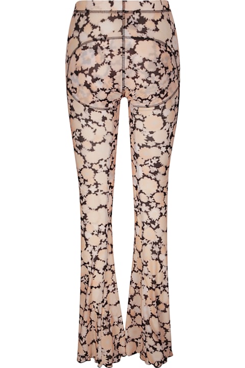 KNWLS Clothing for Women KNWLS Thin Mesh Leggings With Anatomical Cutting Lines.