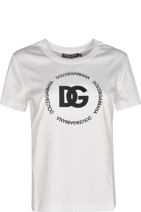 ウィメンズ トップス Dolce & Gabbana Logo T-shirt