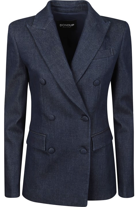 Clothing Sale for Women Dondup Double-breasted Fitted Blazer Dondup