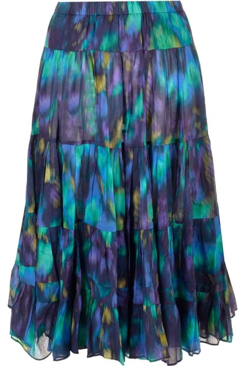 Isabel Marant for Women Isabel Marant Tie-dyed Printed Skirt