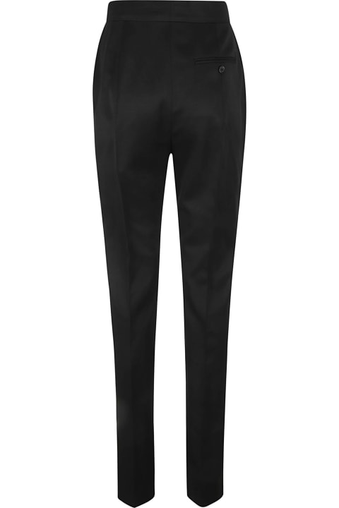 Homeware Alexander McQueen Zip Applique Regular Plain Trousers