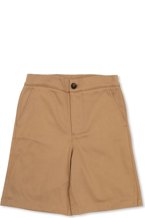 Golden Goose Bottoms for Boys Golden Goose Bermuda Con Ricamo