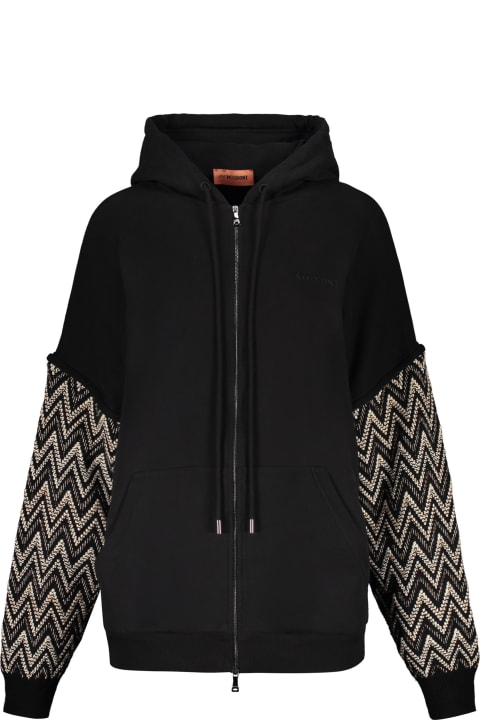 Missoni Coats & Jackets for Women Missoni Full Zip Hoodie