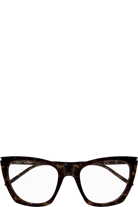 Homeware Saint Laurent Eyewear Sl 214 Kate Thin Opt002-havana-havana-transparent