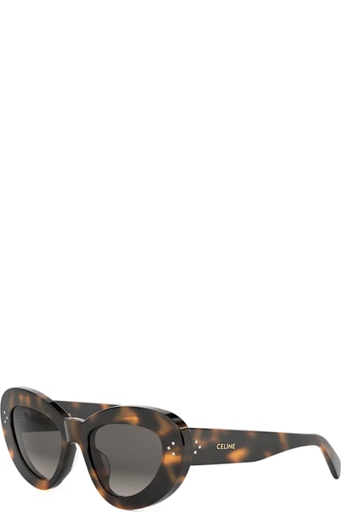Celine Eyewear for Women Celine Celine 3 Dots Cl40320u - Havana Sunglasses