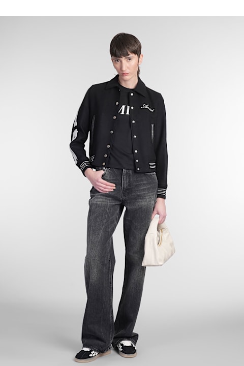 AMIRI Topwear for Women AMIRI T-shirt In Black Cotton