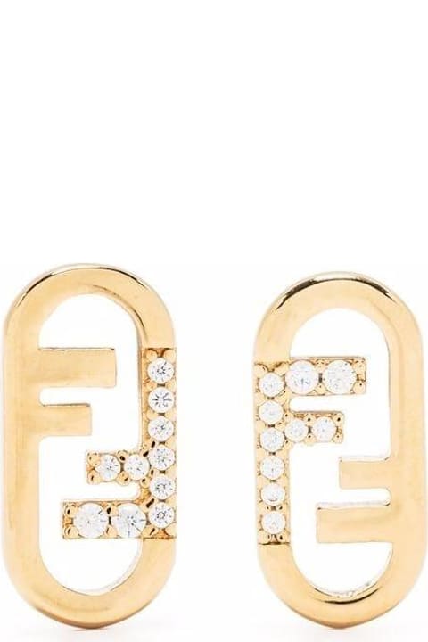 Fendi Jewelry for Women Fendi O'lock Earrings