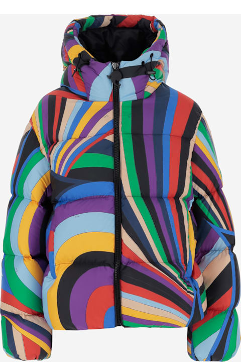 Pucci for Women Pucci Down Jacket With Iris Print