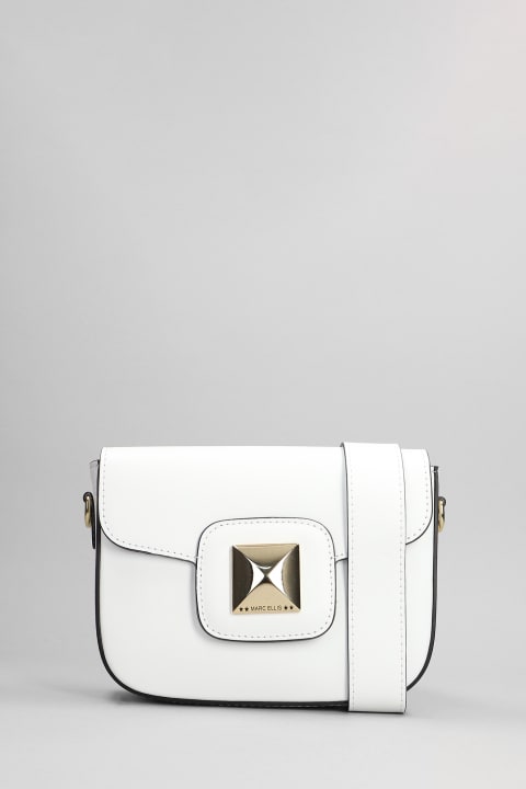 Alalula Shoulder Bag In White Faux Leather