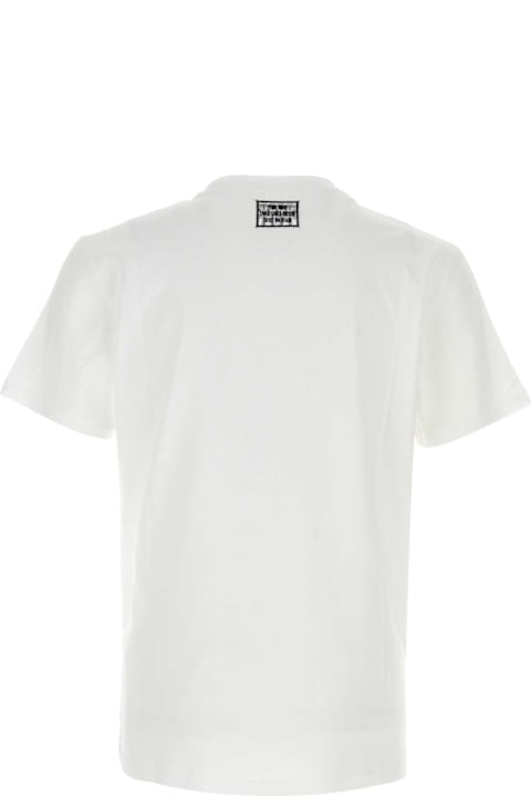 Fendi for Men Fendi White Cotton T-shirt