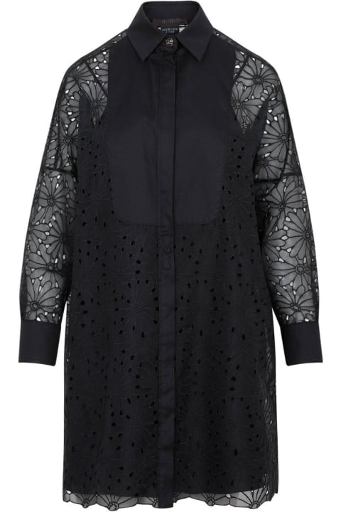 Homeware Max Mara Embroidered Contrasted Dress