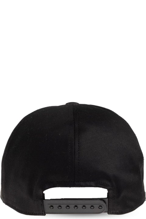 Rick Owens Hats for Men Rick Owens Text-embroidered Curved Peak Baseball Cap