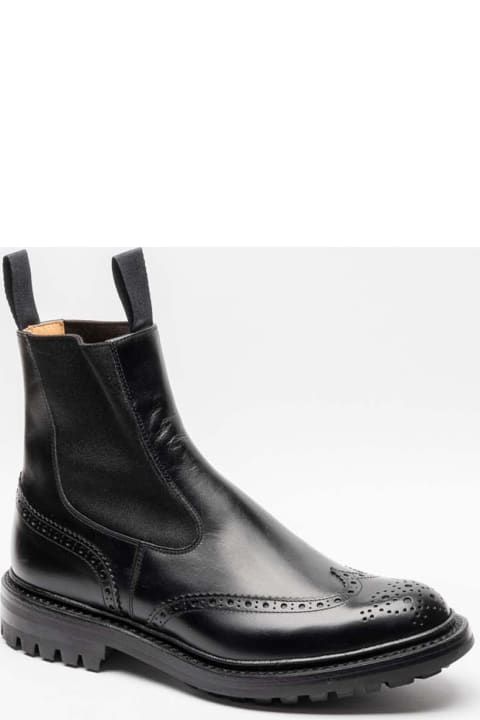 Tricker's Boots for Men Tricker's Black Calf Boot